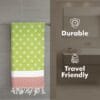 100% Pure Cotton Turkish Style Bath Towels