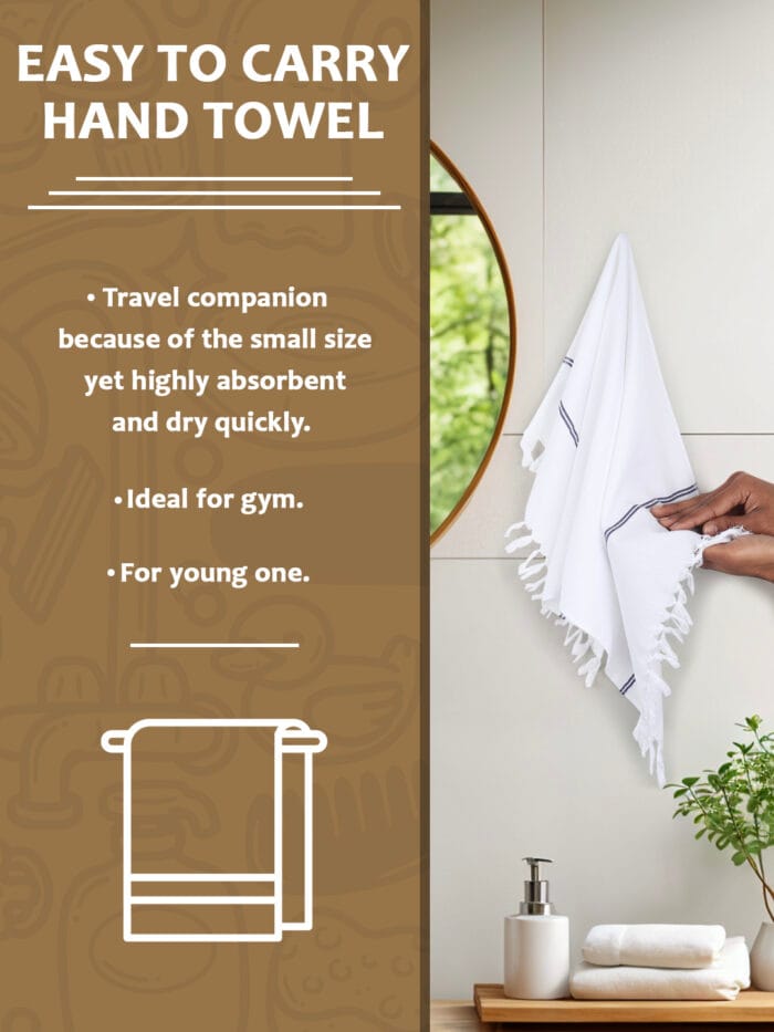 100% Pure Cotton Napkins – Pack of 6