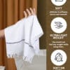100% Pure Cotton Napkins – Pack of 6