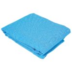 ZAHYA Mint Bath Towel 100% Fine Cotton - Azure Blue