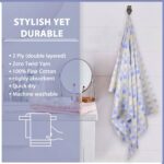 Zero Twist Cotton Bath Towel – Twin Layer, Ultra Soft
