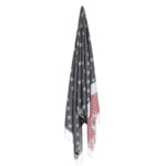 ZAHYA Turkish Bath Towel 100% Pure Cotton - Grey Pink