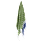 ZAHYA Turkish Bath Towel 100% Pure Cotton - Green Blue
