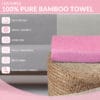 100% Pure Bamboo Bath Towel – Turkish Style, Soft, Absorbent
