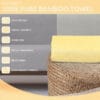 100% Pure Bamboo Bath Towel – Turkish Style, Soft, Absorbent