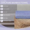 100% Pure Bamboo Bath Towel – Turkish Style, Soft, Absorbent