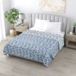 100% Pure Cotton 3-Layer Reversible Dohar – Printed & Breathable