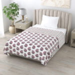 100% Pure Cotton 3-Layer Reversible Dohar – Printed & Breathable