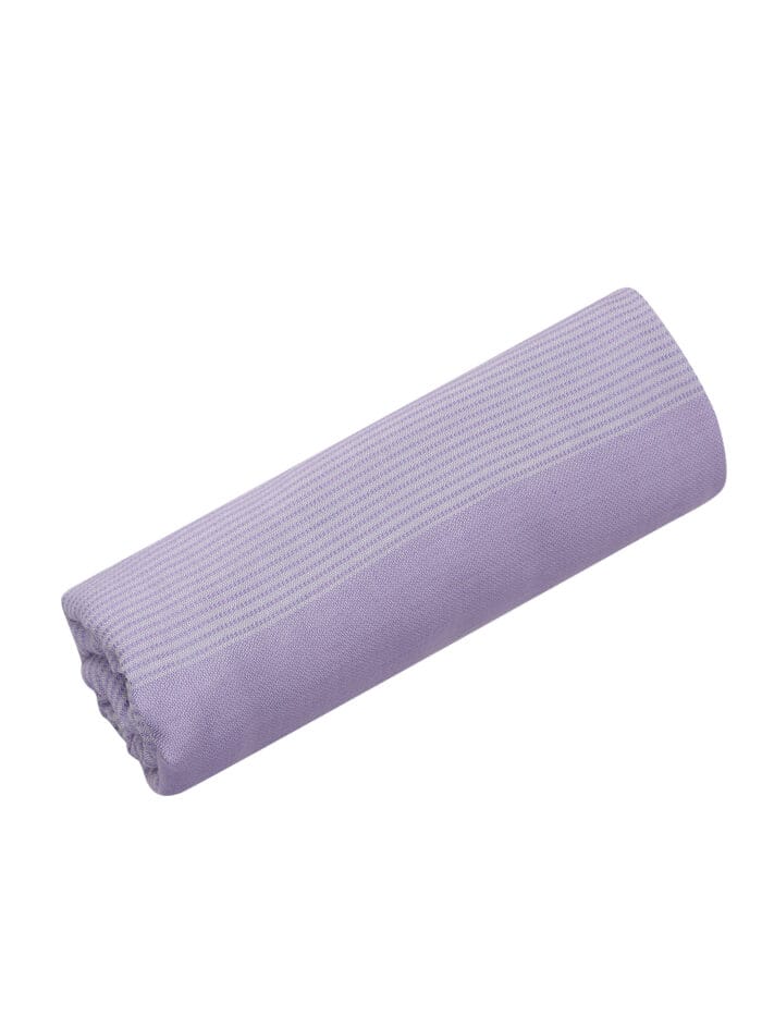 ZAHYA 100% Pure Bamboo Soft Bath Towel - Pastel Purple