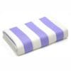 100% Pure Bamboo Bath Towel – Cabana Stripe, Soft & Eco-Friendly