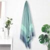 100% Pure Bamboo Bath Towel – Shadow Stripe, Soft & Eco-Friendly