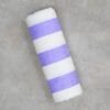 100% Pure Bamboo Bath Towel – Cabana Stripe, Soft & Eco-Friendly