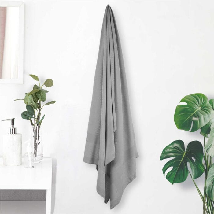 100% Pure Bamboo Bath Towels – Pin Stripe