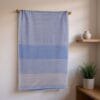 100% Pure Bamboo Bath Towel – Shadow Stripe, Soft & Eco-Friendly