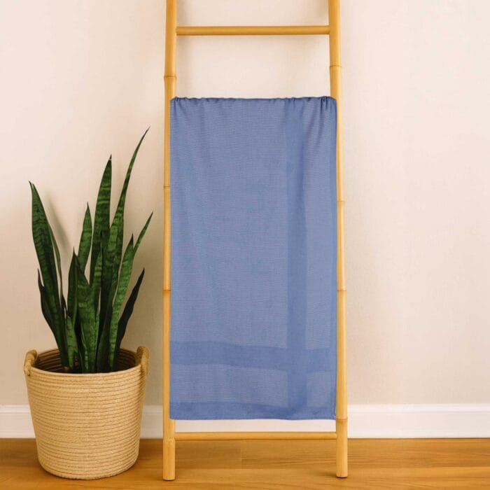 100% Pure Bamboo Bath Towels – Pin Stripe