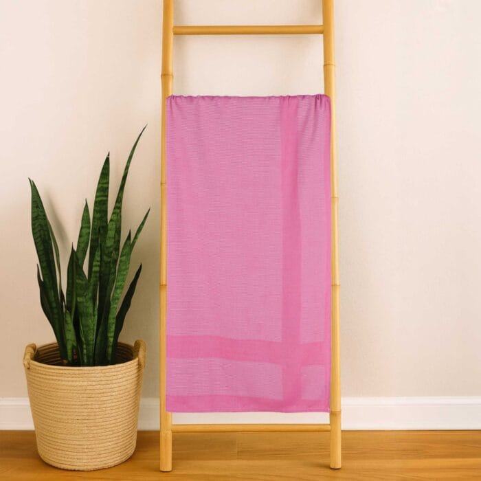 100% Pure Bamboo Bath Towels – Pin Stripe