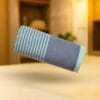 100% Pure Bamboo Bath Towel – Shadow Stripe, Soft & Eco-Friendly