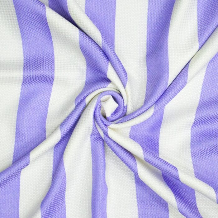 100% Pure Bamboo Bath Towel – Cabana Stripe, Soft & Eco-Friendly