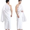 Diamond Weave Cotton Ihram – Soft & Breathable for Hajj & Umrah