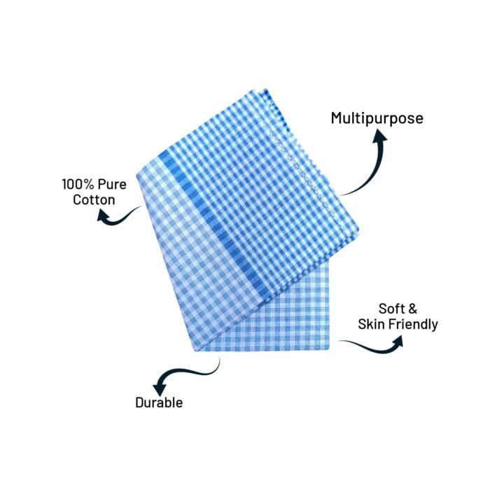 Pure Cotton Handkerchiefs – Soft, Stylish, Premium Quality