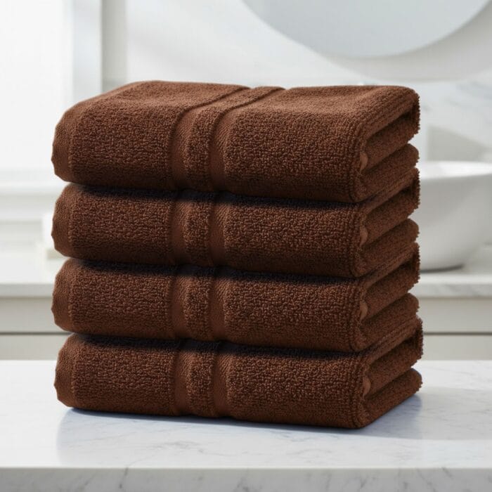 Soft Terry Cotton Hand Towels Pack of 4 – 16x24 inches