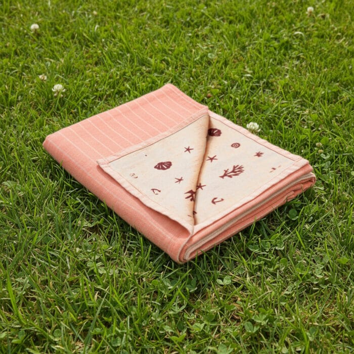 Zero Twist Cotton Bath Towel – Twin Layer, Printed