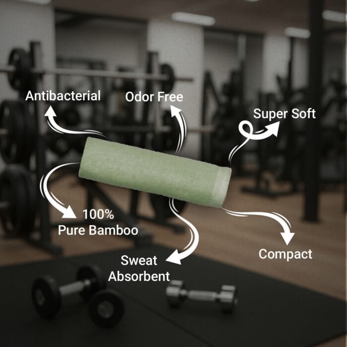 100% Bamboo Gym Towels , Cosmo – Pack of 3