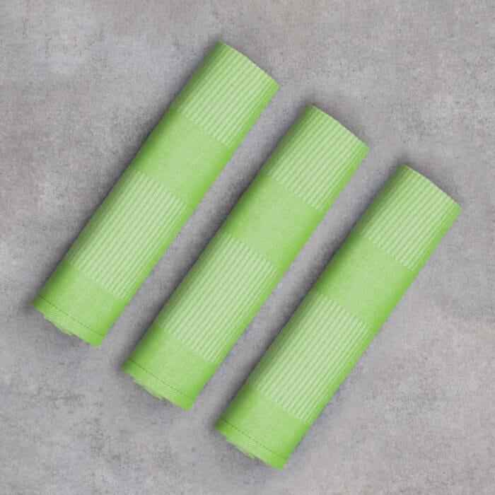 100% Bamboo Gym Towels , Pin Stripe – Pack of 3