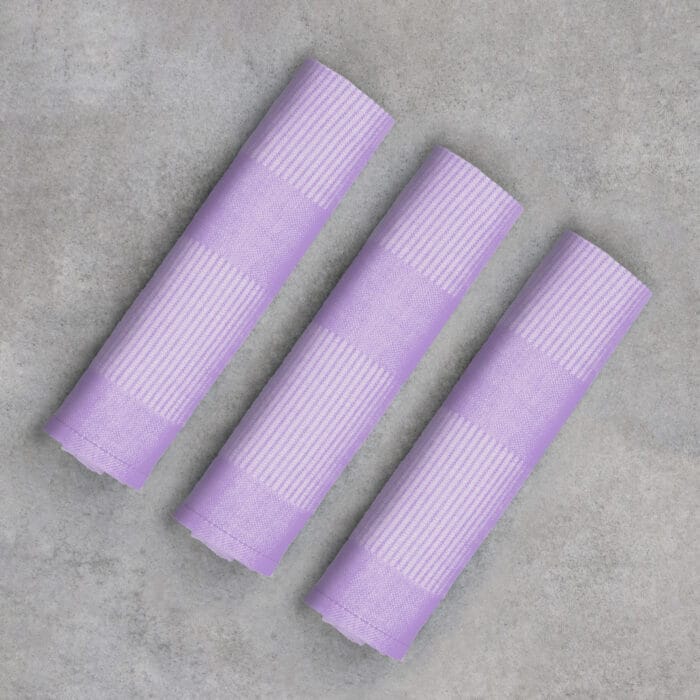 100% Bamboo Gym Towels , Pin Stripe – Pack of 3