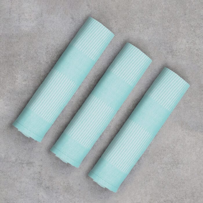 100% Bamboo Gym Towels , Pin Stripe – Pack of 3