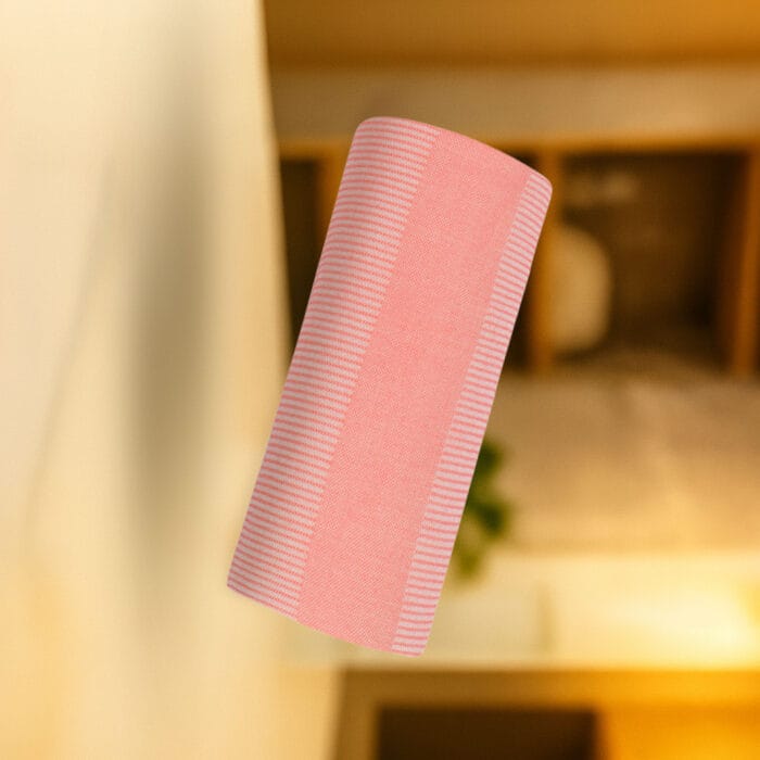 100% Pure Bamboo Bath Towel – Pin Stripe, Soft & Eco-Friendly