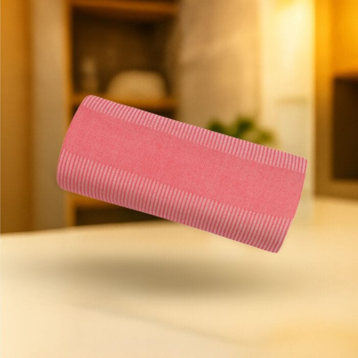 100% Pure Bamboo Bath Towel – Pin Stripe, Soft & Eco-Friendly