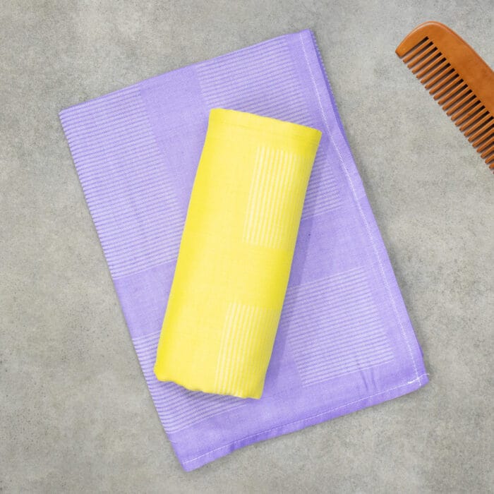 100% Pure Bamboo Bath Towel – Pin Stripe, Soft & Eco-Friendly