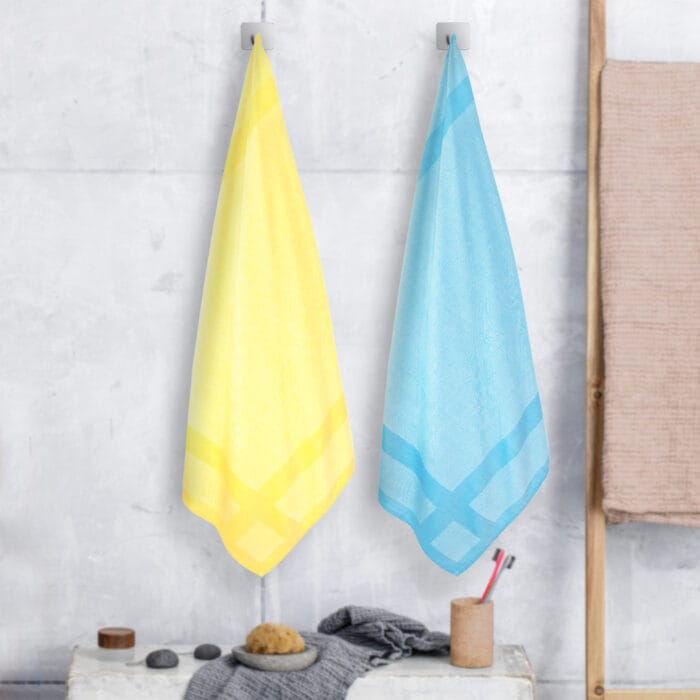 100% Pure Bamboo Bath Towel – Pin Stripe, Soft & Eco-Friendly