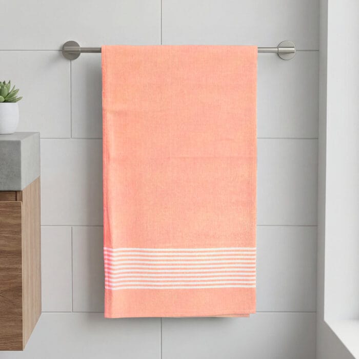 Pure Cotton Bath Towels 30x60 Inch, Pack of 2