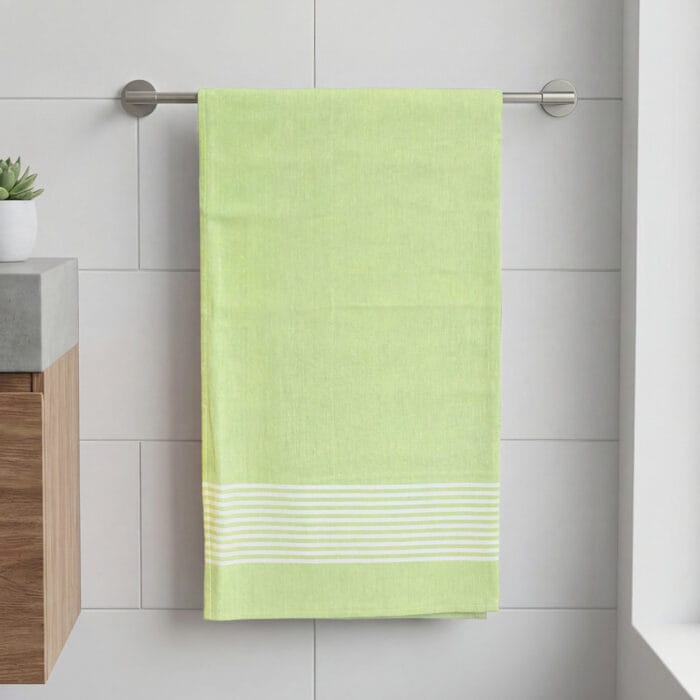Natural Cotton Bath Towel 27x42 Inch, Pack of 2