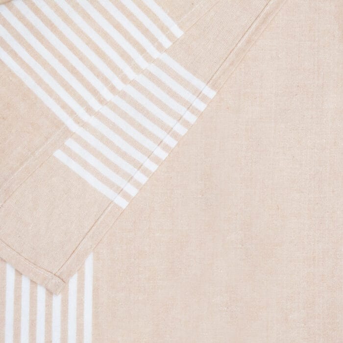 Natural Cotton Bath Towel 27x42 Inch, Pack of 2