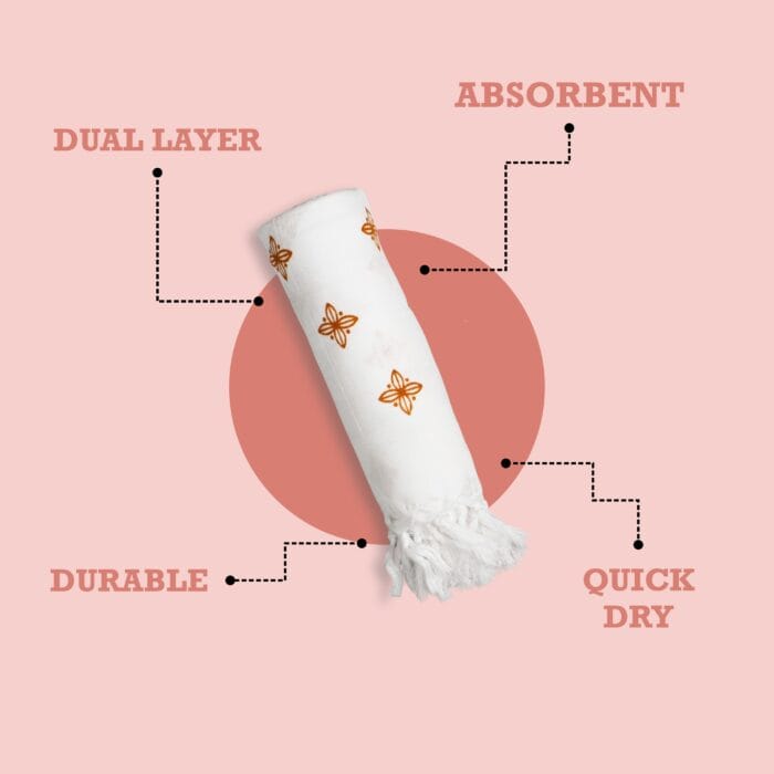 Twin Layer Bath Towels - 30 x 60 inches