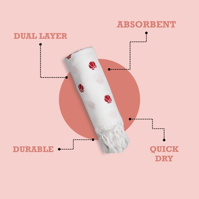 Twin Layer Bath Towels - 30 x 60 inches