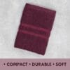 Terry Cotton Hand Towels Pack of 6 – 14x21 Inches