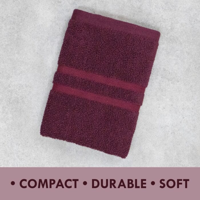 Terry Cotton Hand Towels Pack of 6 – 14x21 Inches