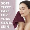 100% Cotton Terry Face Towels Pack of 6 – 12x12 Inches