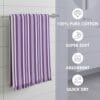 100% Cotton Bath Towels 30x60 Inch, Pack of 2, Quick Dry