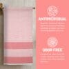 100% Pure Bamboo Bath Towel Highly Absorbent – Soft, Eco-Friendly