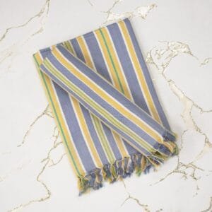 100% Cotton Bath Towels 30x60 Inch, Pack of 2, Quick Dry - Lavender Grey