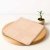 Zahya Bamboo Bath Towel – Tequilla Zahya 100% pure bamboo bath towel in cream color, folded, lightweight and quick-dry, large size