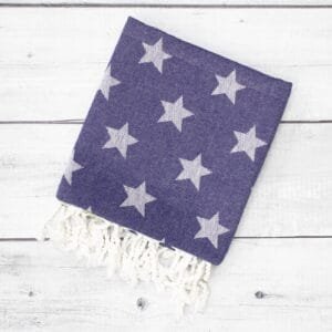 100% Pure Cotton Turkish Style Bath Towels - Dusty Grape