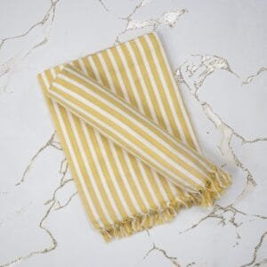 100% Cotton Bath Towels 30x60 Inch, Pack of 2, Quick Dry - Royal Gold
