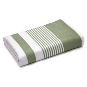 100% Pure Bamboo Bath Towel Highly Absorbent – Soft, Eco-Friendly - Olive Green