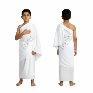 Plain Weave Cotton Ihram for Kids (4-8 Yrs) – Hajj & Umrah